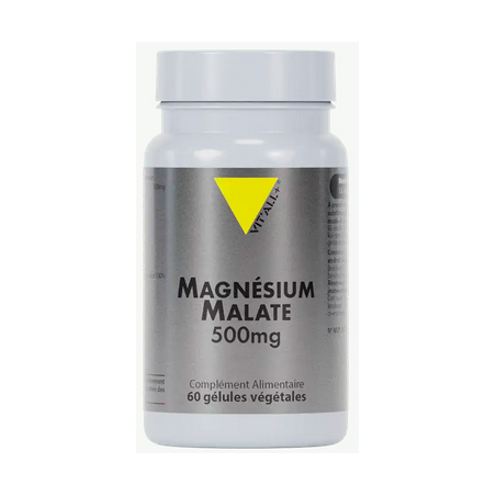 Magnésium malate 500mg de Vit'All+ en 60 gélules