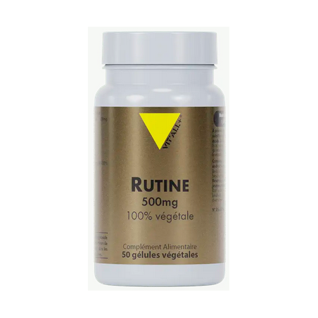 Rutine 100% végétale 50 gélules 500mg – Circulation, micro-circulation - Compléments alimentaires Vit'All+