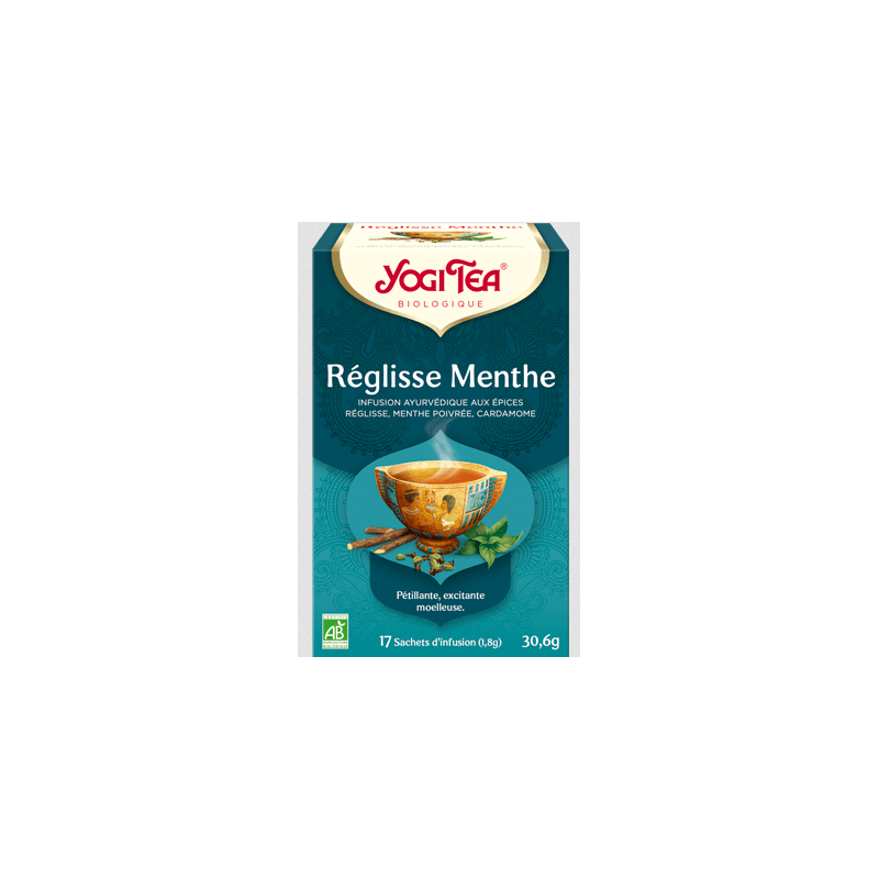 Yogi Tea Réglisse Menthe – Infusions Ayurvédiques Yogi Tea Finistère