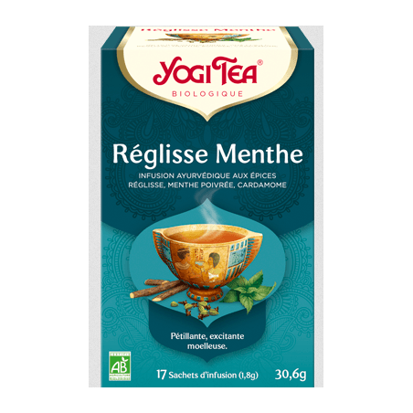 Yogi Tea Réglisse Menthe – Infusions Ayurvédiques Yogi Tea Finistère