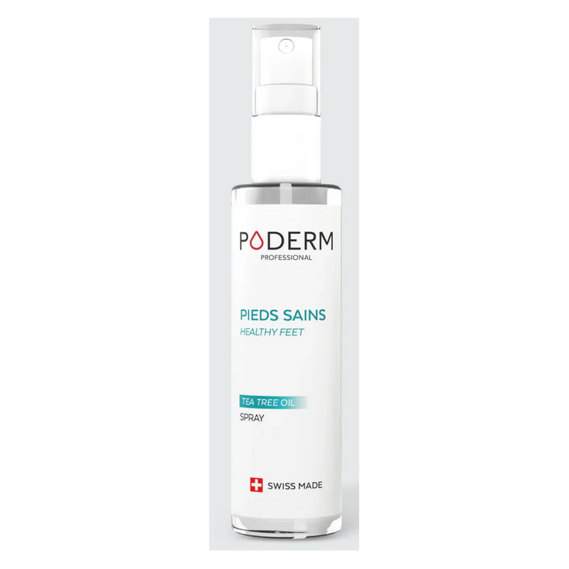 Spray pieds sains 50ml – Désodorise & Purifie les pieds – Produits Poderm