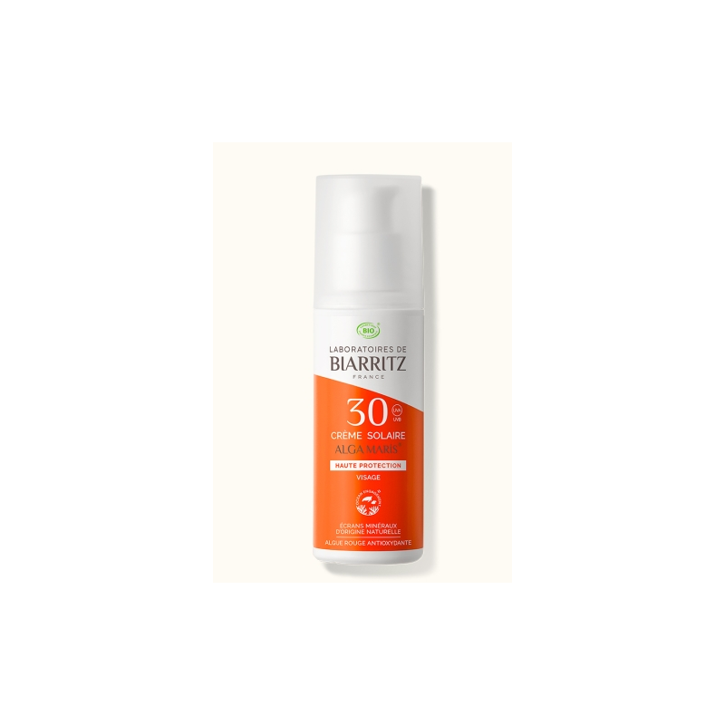Crème Solaire visage SPF30 50ml - Laboratoires de Biarritz