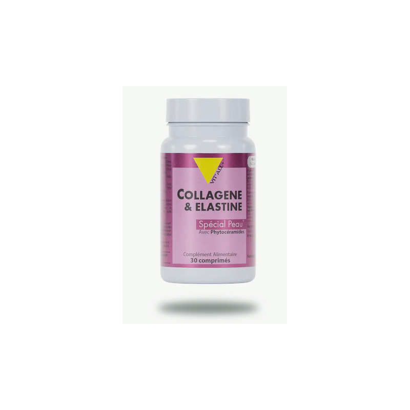 Collagène & Élastine 30gel – Spécial beauté peau - Compléments alimentaires Vit'All+