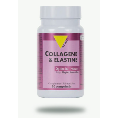 Collagène & Élastine 30gel – Spécial beauté peau - Compléments alimentaires Vit'All+