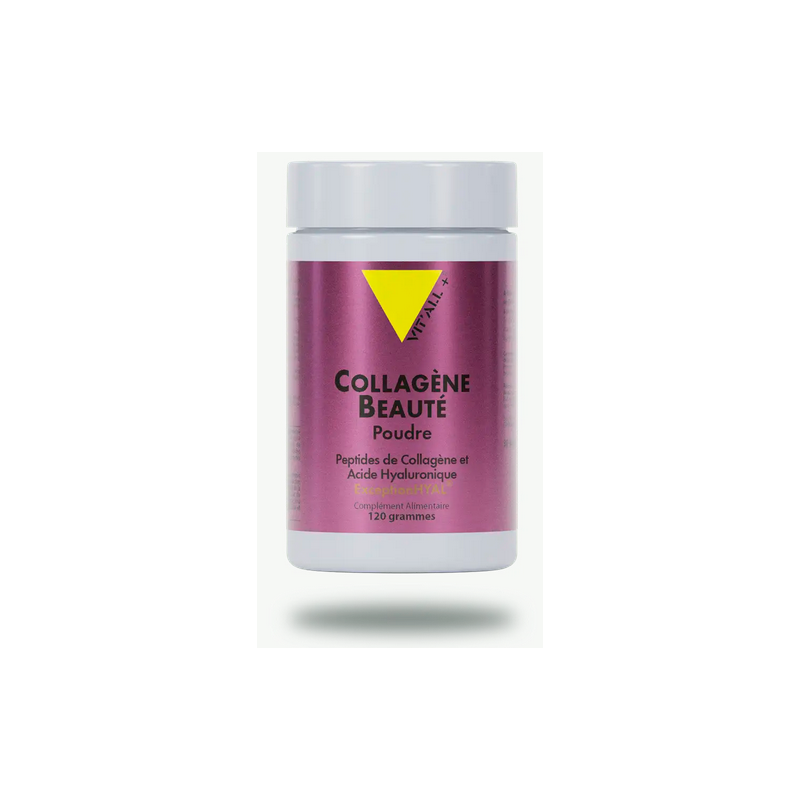Collagène beauté poudre 120g – Nutricosmétique anti-âge - Compléments alimentaires Vit'All+