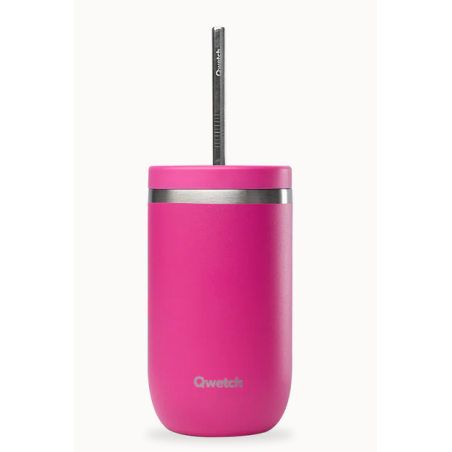 Cold Cup isotherme 470ml -  Magenta – Qwetch Finistère
