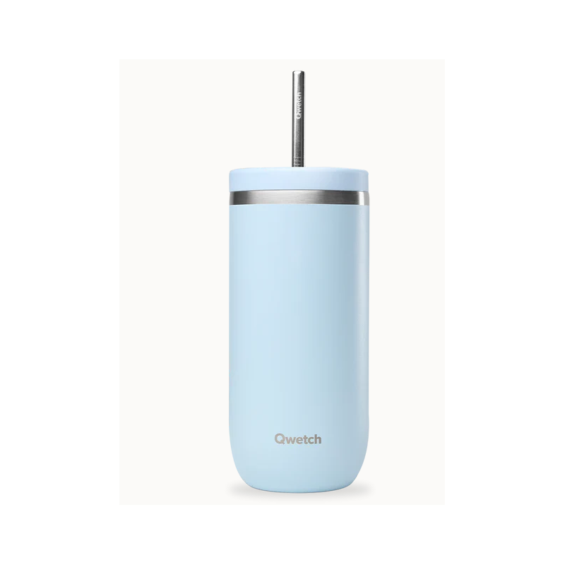 Cold Cup isotherme 470ml -  Pastel Bleu – Qwetch Finistère
