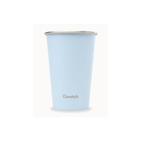 Gobelet One en inox 470ml - Bleu pastel – Qwetch Finistère