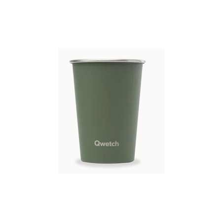Gobelet One en inox 300ml - Kaki granite – Qwetch Finistère