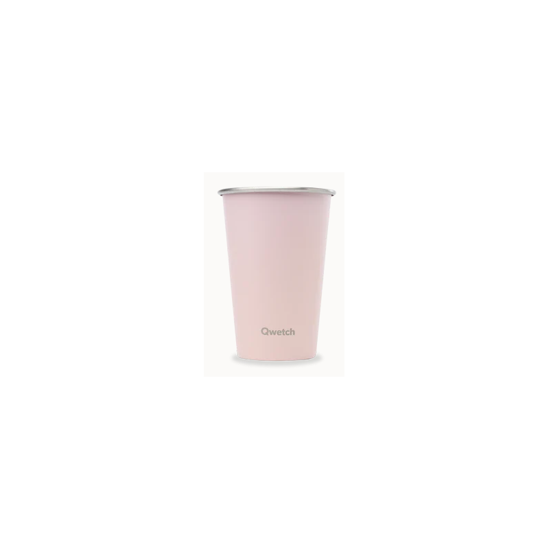 Gobelet One en inox 470ml - Rose pastel – Qwetch Finistère