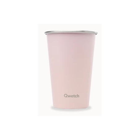 Gobelet One en inox 470ml - Rose pastel – Qwetch Finistère