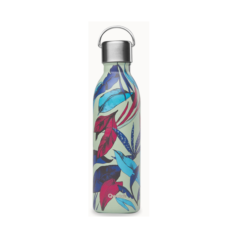 Bouteille Isotherme en inox 600ml - Bahia vert – Qwetch Finistère
