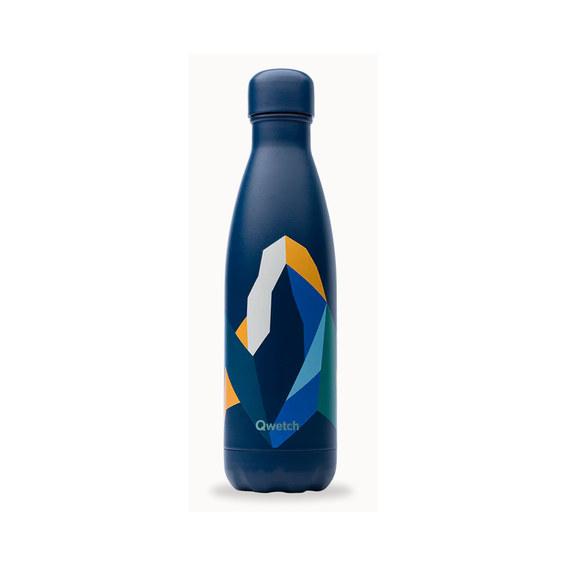 Bouteille Isotherme en inox 500ml - Altitude bleu – Qwetch Finistère