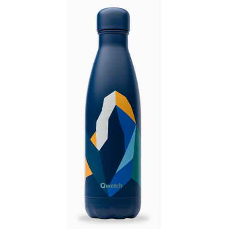Bouteille Isotherme en inox 500ml - Altitude bleu – Qwetch Finistère