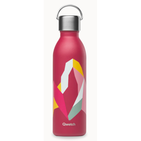 Bouteille Isotherme en inox 1L - Altitude Grenat – Qwetch Finistère