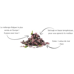 Salade océane flocons Bord à bord : Algues de Bretagne