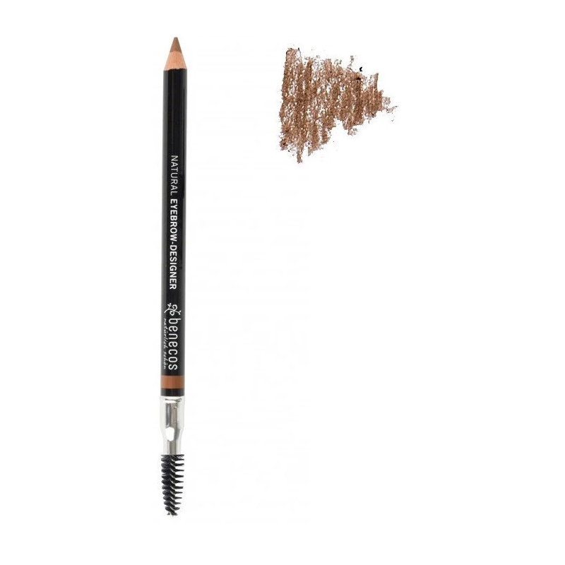 Crayon à sourcils Gentle brown – Maquillage Naturel Benecos