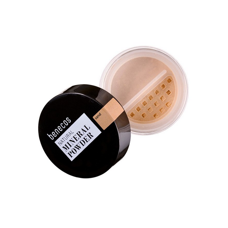 Poudre libre minérale 6g – Poudre matifiante sable – Cosmétiques Naturels Benecos