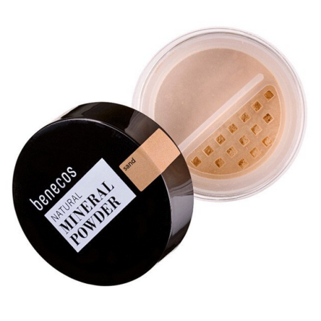 Poudre libre minérale 6g – Poudre matifiante sable – Cosmétiques Naturels Benecos