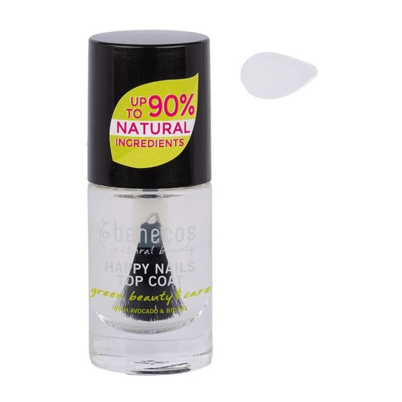 Vernis à ongles Transparent 5ml – Cosmétiques Naturels Benecos