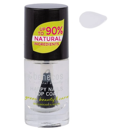 Vernis à ongles Transparent 5ml – Cosmétiques Naturels Benecos