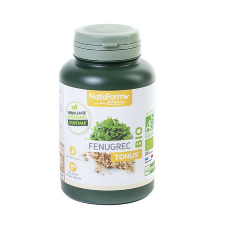Fenugrec bio 200gel – Tonus – Compléments alimentaires Nat & Form