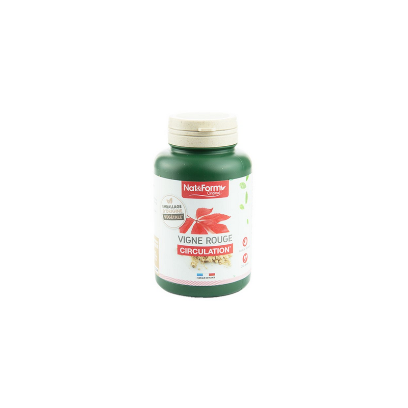 Vigne rouge bio 200gel – Circulation – Compléments alimentaires Nat & Form