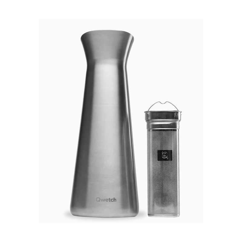 Carafe Isotherme en inox 1L - Inox – Qwetch Finistère