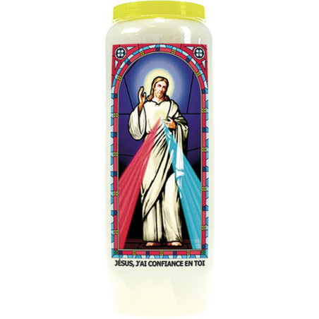 Neuvaine vitrail Jésus Confiance en Toi