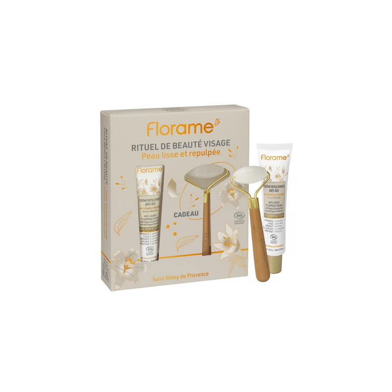 Coffret rituel beauté – Peau repulpée – Cosmétiques Bio Florame