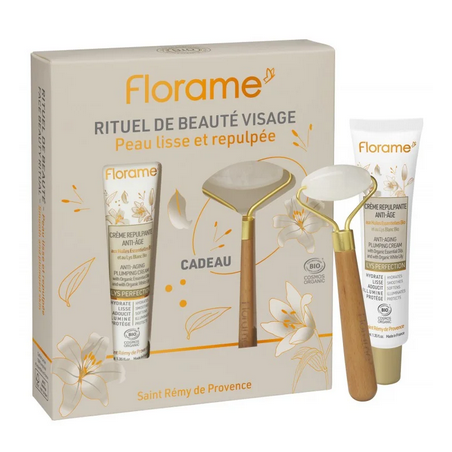 Coffret rituel beauté – Peau repulpée – Cosmétiques Bio Florame
