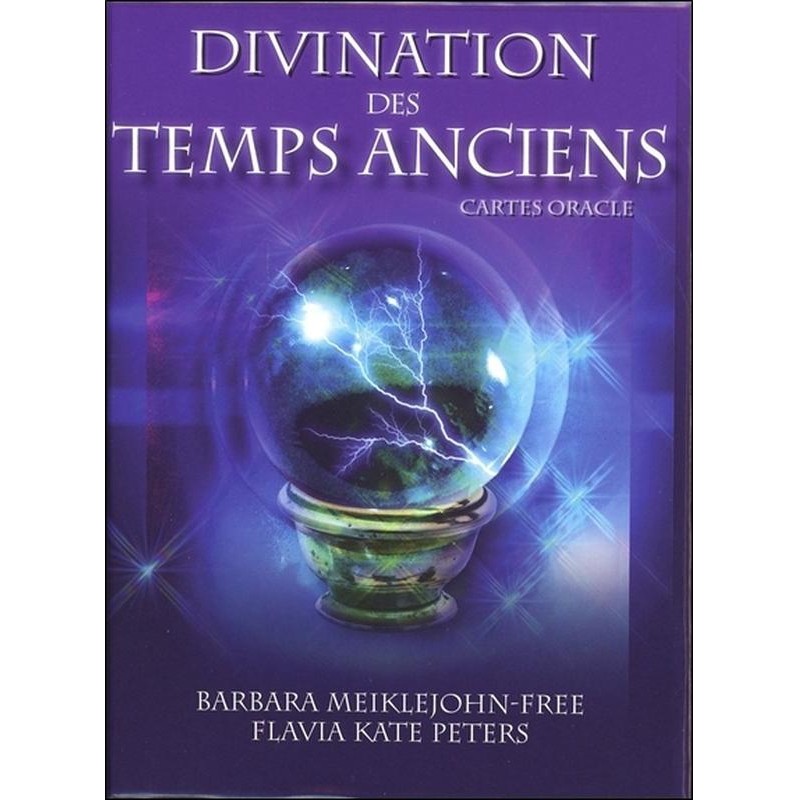 Cartes Oracle Divination Temps Anciens – Barbara Meiklejohn-Free & Flavia  Kate Peters – Esotérisme, Cartomancie