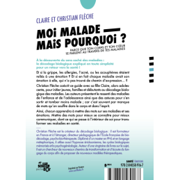 Livre Moi, malade, mais pourquoi ? – Claire et Chritian Flèche Editions le souffle d'or - Finistère