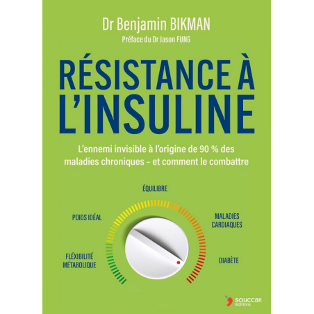 Résistance à l'insuline  – Ennemi invisible – Dr Benjamin Bikman Thierry Souccar Editions