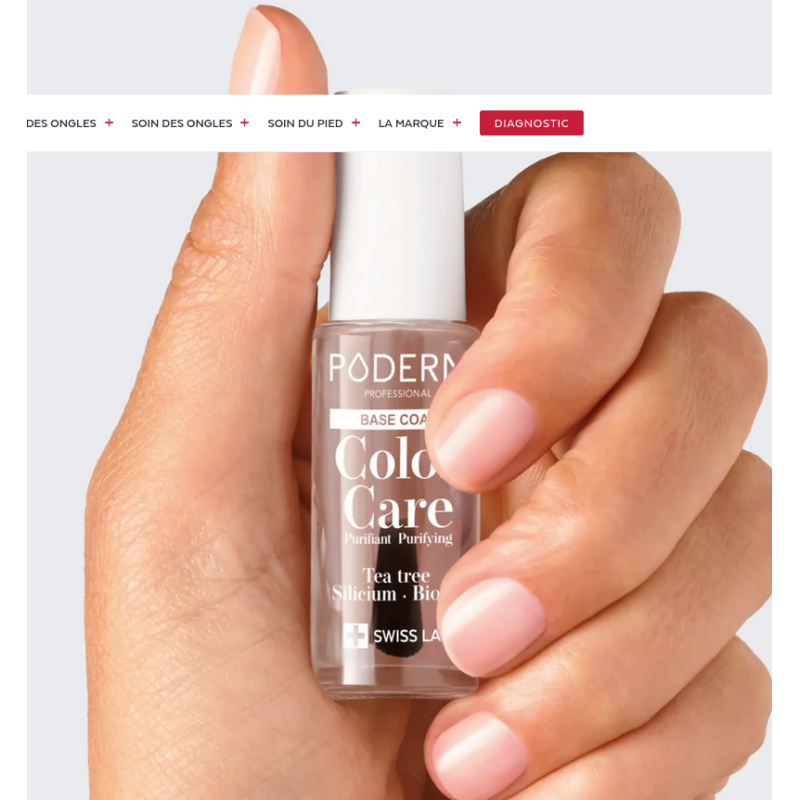 Vernis à ongle Base Coat n°055 Poderm