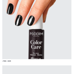 Vernis à ongle soin black 8ml – Vernis réparateur – Soins Poderm
