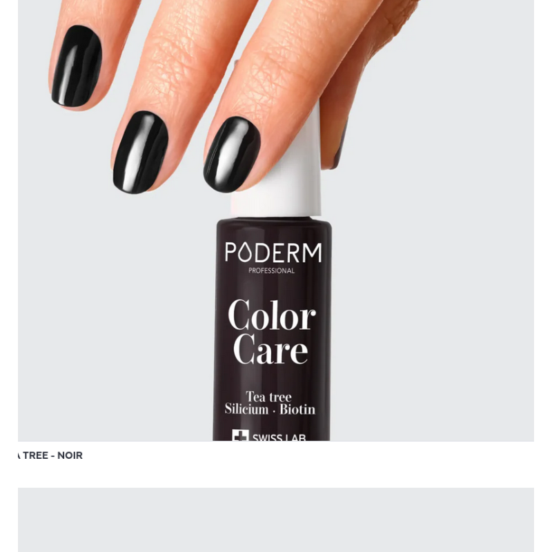 Vernis à ongle soin black 8ml – Vernis réparateur – Soins Poderm