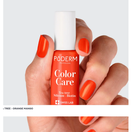 Vernis à ongle soin mangue 8ml – Vernis réparateur – Soins Poderm
