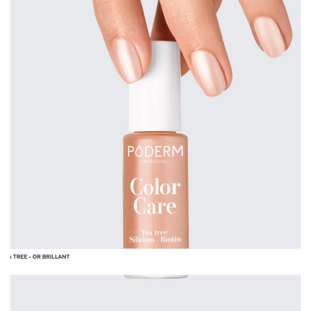 Vernis à ongle soin or brillant 8ml – Vernis réparateur – Soins Poderm