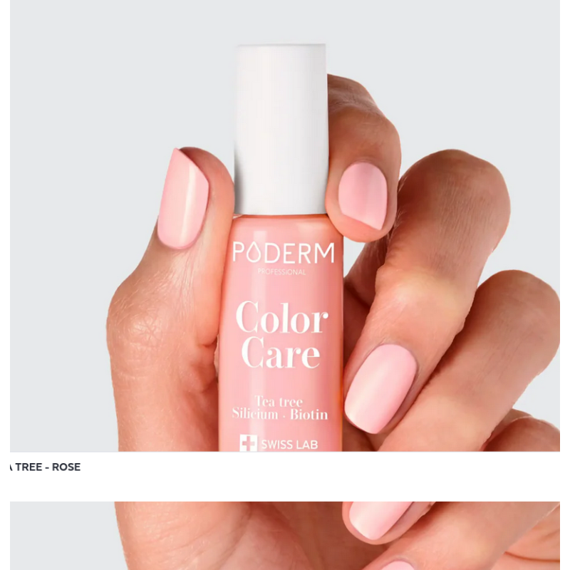 Vernis à ongle soin rose 8ml – Vernis réparateur – Soins Poderm