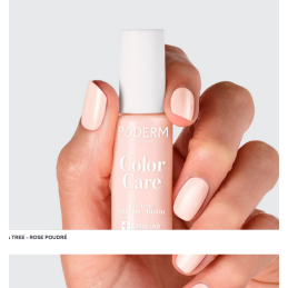 Vernis à ongle soin rose poudré 8ml – Vernis réparateur – Soins Poderm