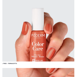 Vernis à ongle soin terracotta 8ml – Vernis réparateur – Soins Poderm