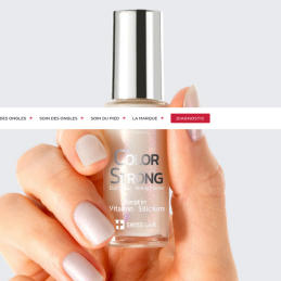 Vernis à ongle durcisseur highlighter 8ml – Vernis fortifiant – Color Strong Poderm