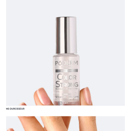 Vernis à ongle durcisseur base color 8ml – Vernis fortifiant – Color Strong Poderm