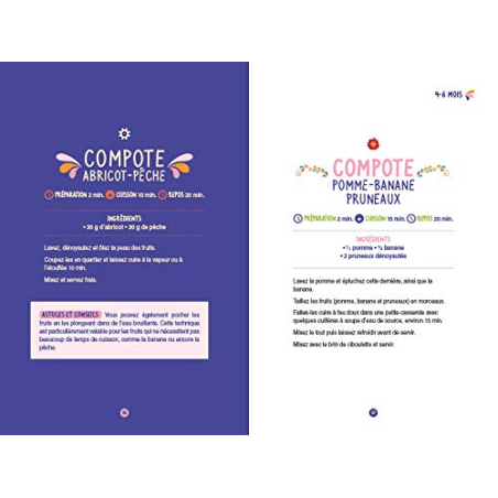 Premiers repas, comment diversifier l'alimentation de bébé – Angélique Houlbert Thierry Souccar Editions Finistère