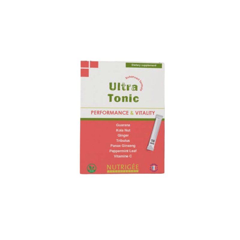 Ultra tonic de Nutrigée : 10 sticks pour votre performance et Vitalité