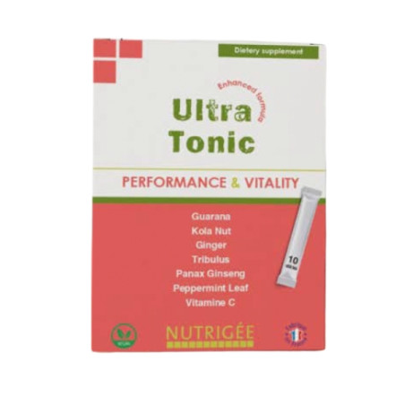 Ultra tonic de Nutrigée : 10 sticks pour votre performance et Vitalité