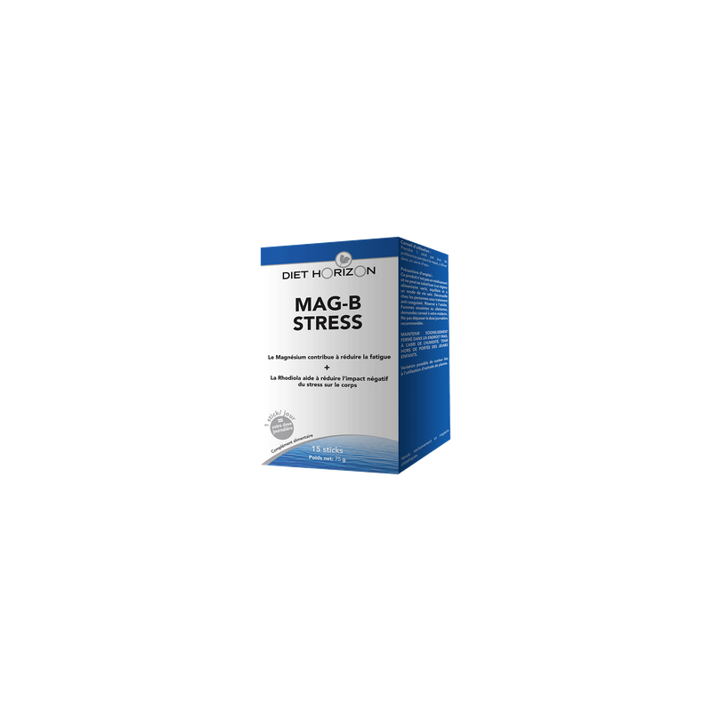 MAG-B Stress 15 sticks – Fatigue & stress –  Compléments alimentaires Diet Horizon