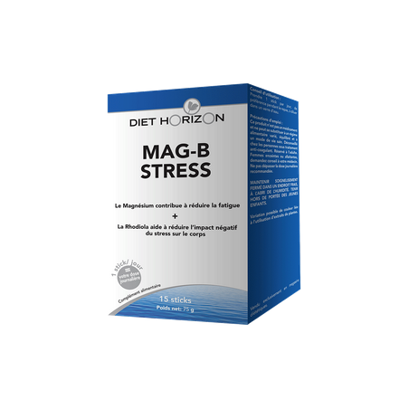 MAG-B Stress 15 sticks – Fatigue & stress –  Compléments alimentaires Diet Horizon