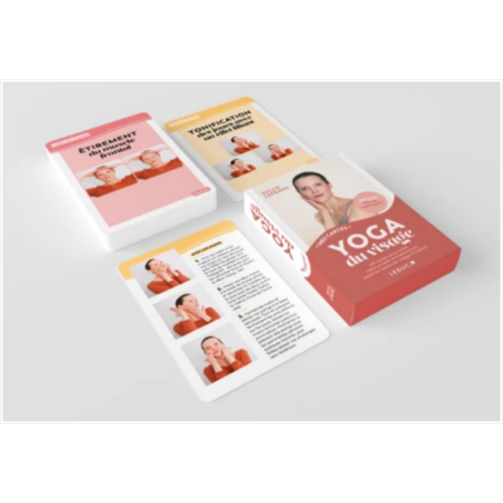 Mes cartes yoga du visage– Rituel beauté, 60 cartes– Leduc édition